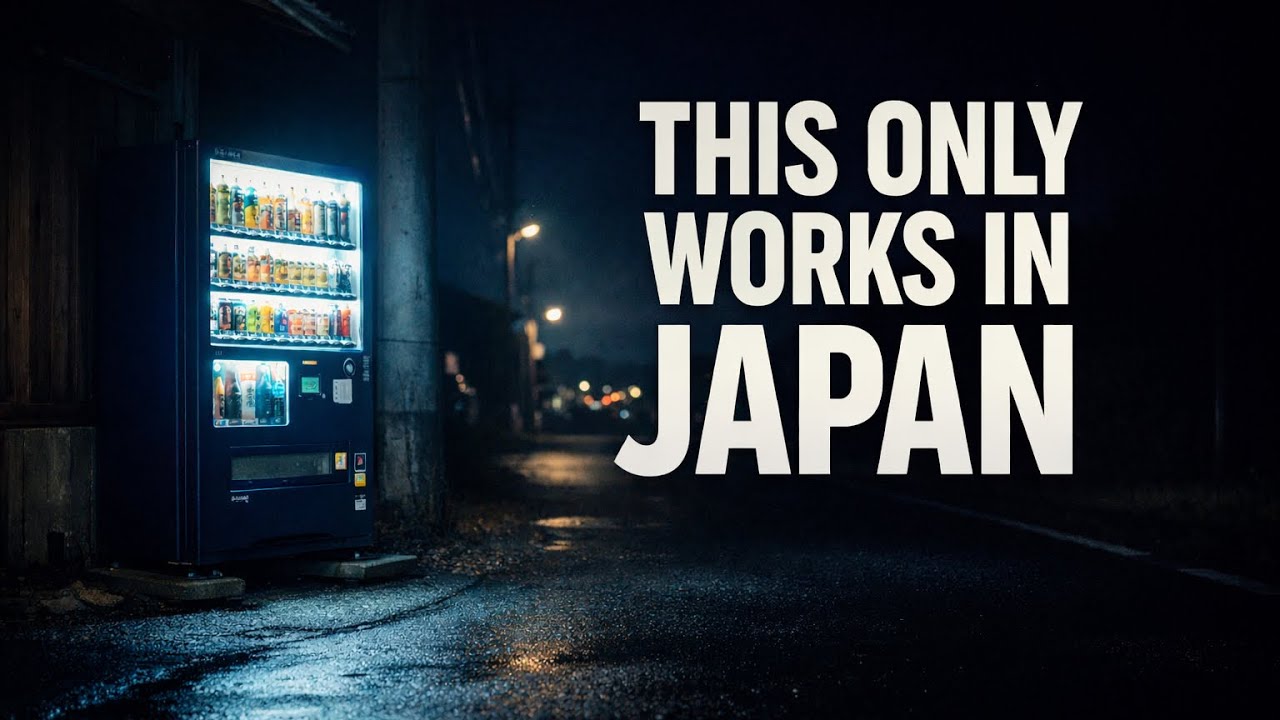 【Vending Machines】Why Japanese Vending Machines Feel Like the Future