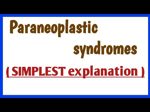 Video: Syndromes Ya Paraneoplastic Katika Paka
