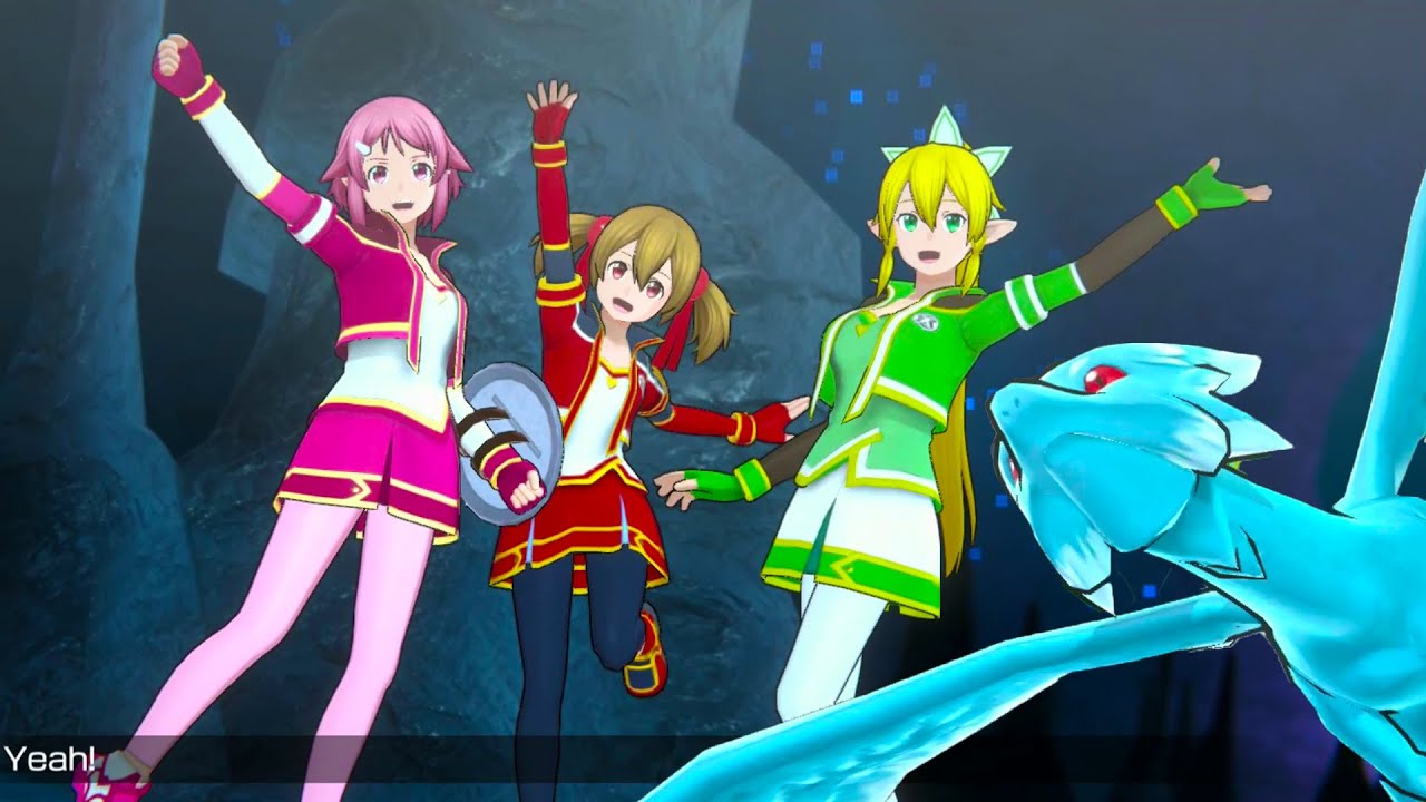 Lisbeth & Leafa support Silica | SAO Variant Showdown Special