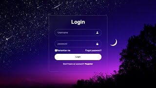 Simple Login Form using HTML & CSS only. #html #css #coding #login #htmlprogramming #webdesign