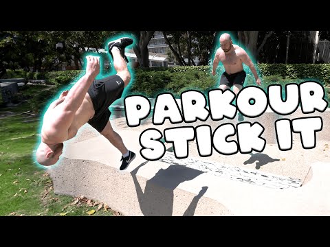 Parkour Stick it Challenge