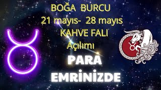 Boğa Burcu Kahve Falı Açılımı 21-28 Mayıs