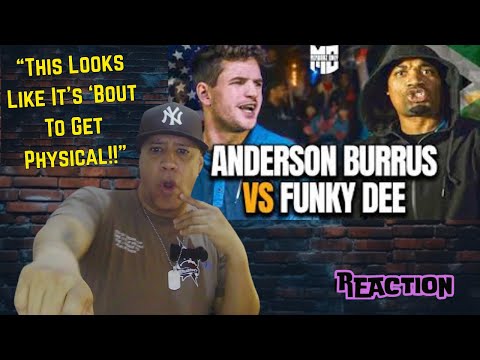 ANDERSON BURRUS 🇺🇸 vs FUNKY DEE 🇯🇲  Rap Battle REACTION