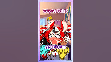 Everyone Noticed How Pale Bae Is IRL | Hololive EN #hakosbaelz #hololive #vtuber