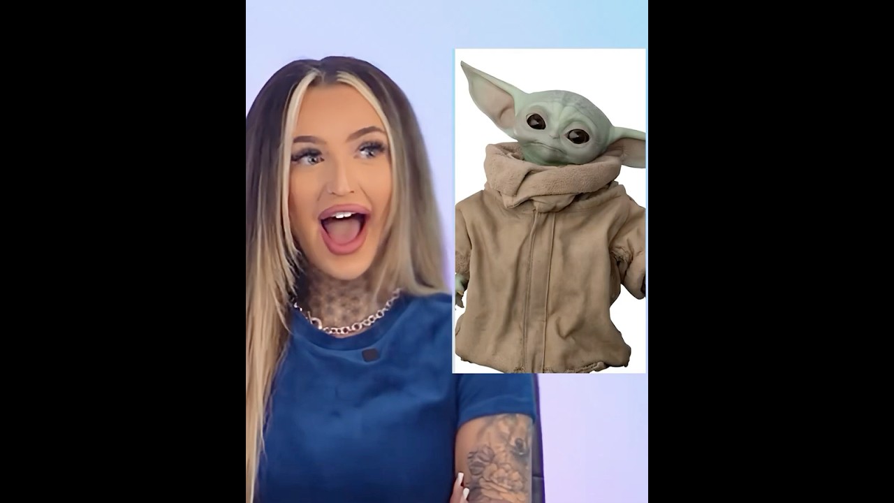 When She Sees Baby #starwars #reaction #baby #yoda