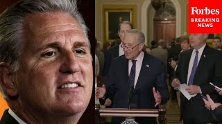 JUST IN: Senate Dems Accuse House GOP Of 'Taking The American People Hostage' With Debt Limit Bill