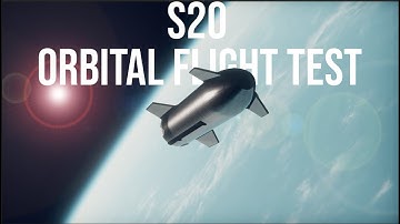 Starship 20 / Booster 4 | Orbital Flight Test - Kerbal Space Program