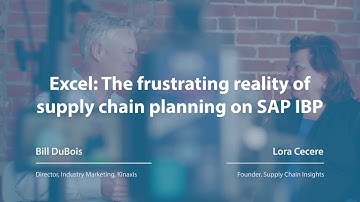 Excel: The frustrating reality of supply chain planning on SAP IBP