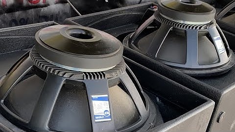 Hơn 100 cặp SUB 50, Dùng 100% bass RCF - Made in: ITALIA nhập khẩu xịn. loại này không hay sao được.