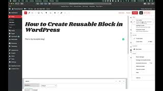 How to Create Reusable Blocks in WordPress