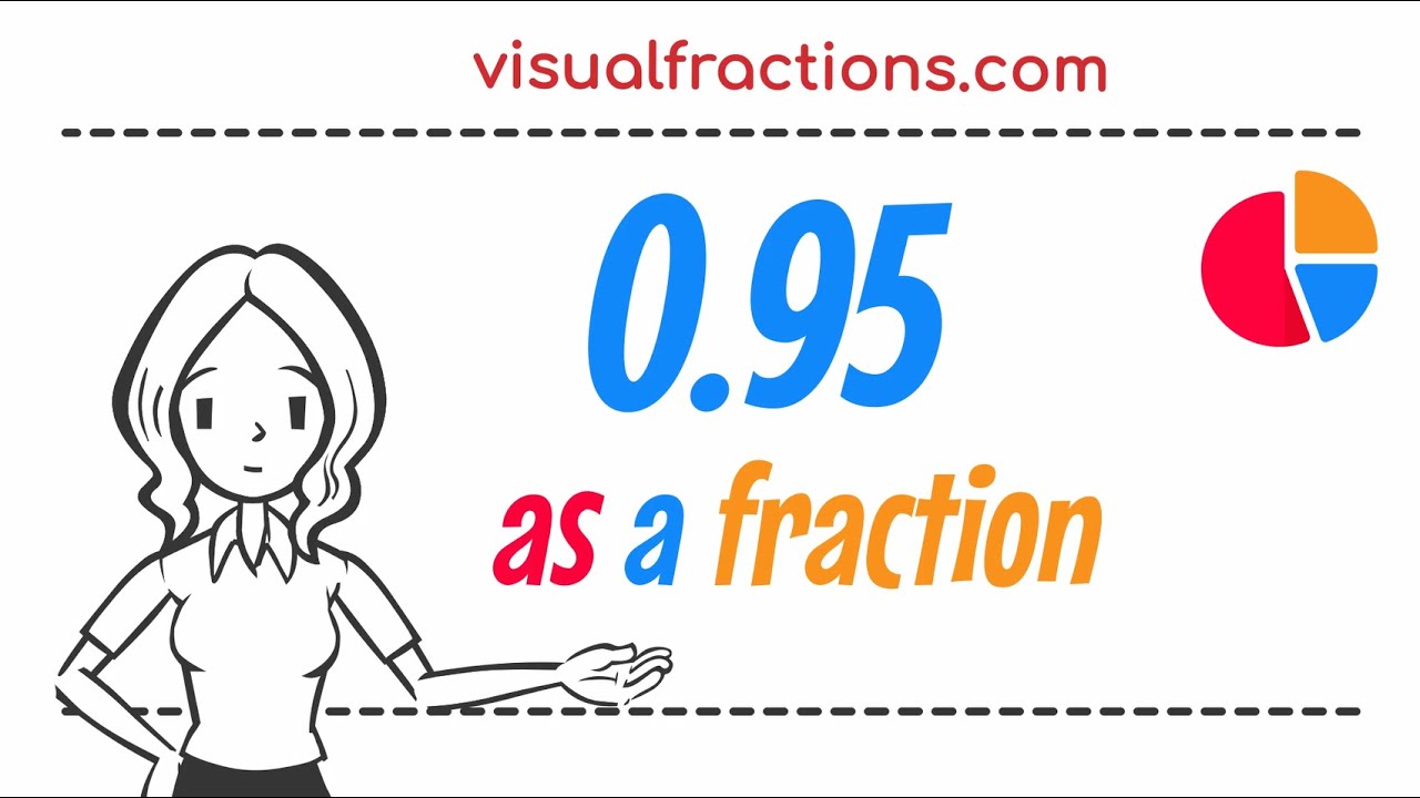 What is 0.95 as a Fraction? - YouTube