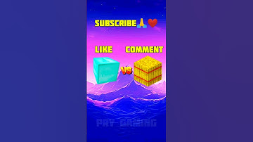 💎Diamond Block VS Minecraft Blocks.#minecraft #gold #shorts