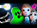 Dolly and Kids in a mysterious quest adventures | Baby Pretend Play Escape Ghost Castle
