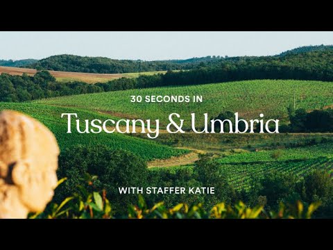 30 seconds in Tuscany & Umbria with staffer Katie | EF Go Ahead Tours