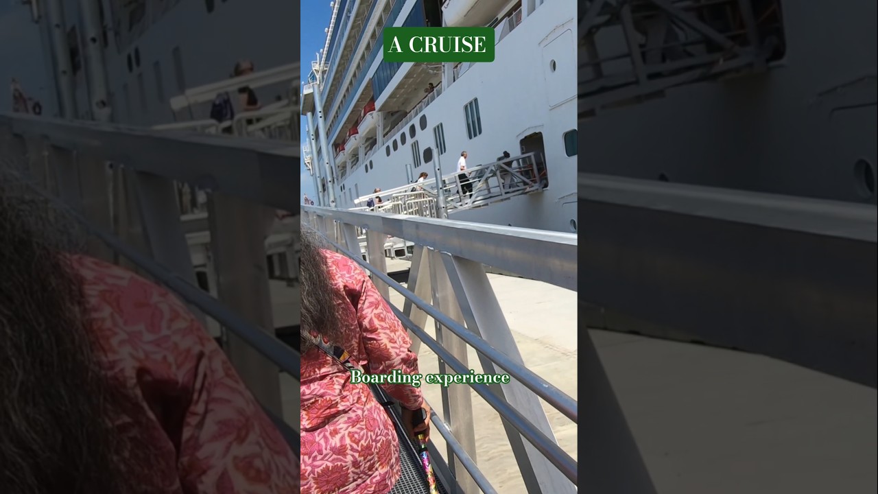 A CRUISE.. Boarding experience #travel #cruise