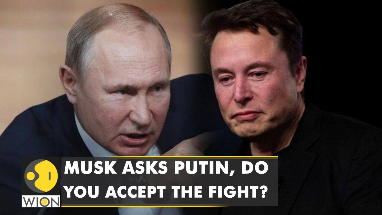 Elon Musk challenges Vladimir Putin in a series of tweets | World English  News | WION - YouTube