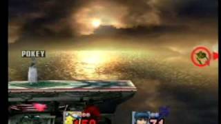 Smash Bros Brawl: Pikachu (MARX) vs. Marth (POKEY)