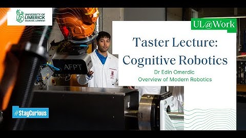 UL@Work - Professional Diploma in Cognitive Robotics