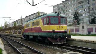 LDE 2100 60-0783--5  al TFG-ului plecand Gara Bucuresti spre Depoul Bc