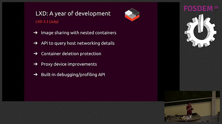 A year of LXD development Project update on what happened in LXC/LXD in 2018