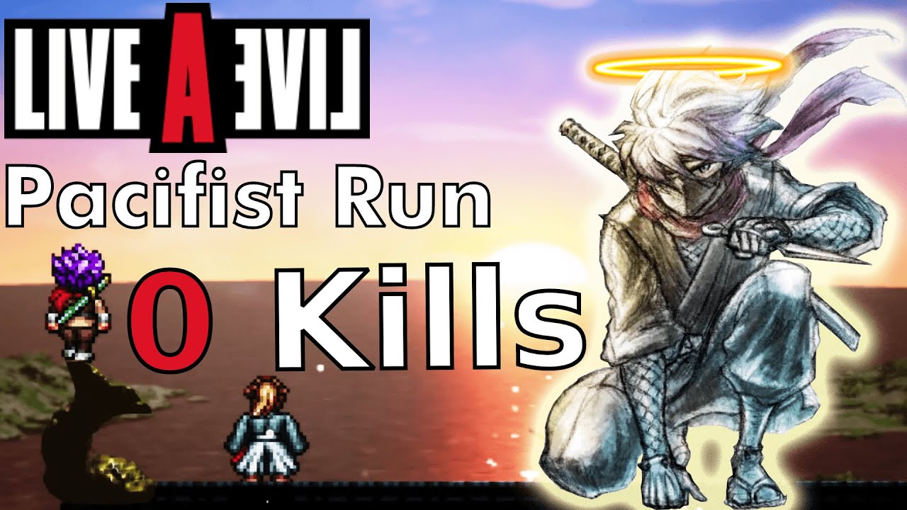 LIVE A LIVE - Twilight Of Edo Japan 0 Kill Pacifist Run Full