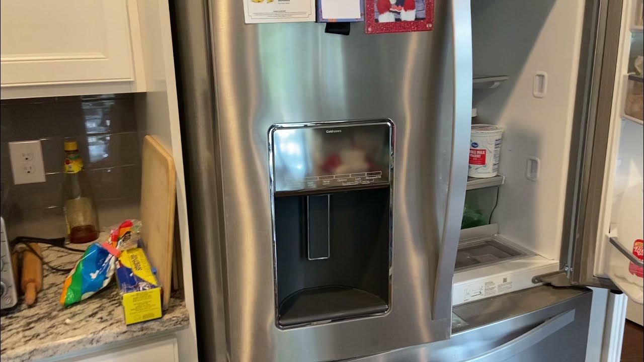 Whirlpool refrigerator Gold series no ice faulty fill tube heater YouTube