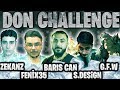 5 YOUTUBER DON CHALLENGE OYNARSA?!! BİR BİRİMİZİ ÇILDIRTTIK!! | Barış Can