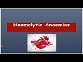 Hemolytic anemia