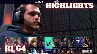 G2 vs S04 - Game 4 Highlights | Round 1 LEC 2021 Spring Playoffs | G2 Esports vs Schalke 04 G4