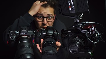 A7III vs GH5S vs BMPCC4K!... Road to the Perfect Camera Ep 1