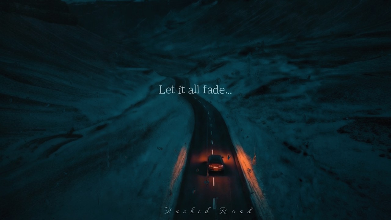 night drive through a foggy pine forest | suspenseful sleep music