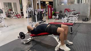 Decline EZ bar skull crusher Profile