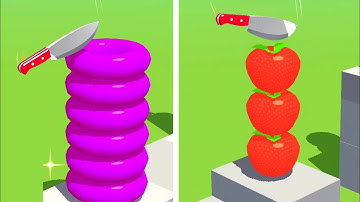 Slice It All Game! Very Satisfying and Relaxing ASMR Slicing Video NEW UPDATE