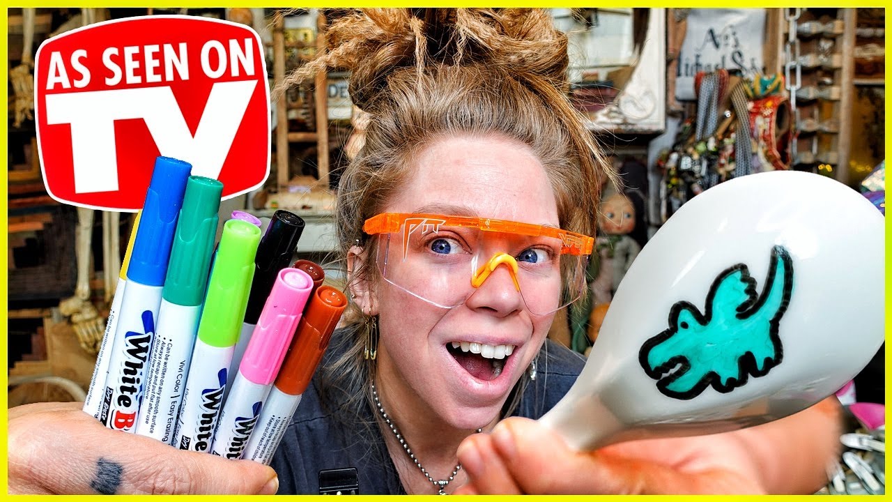 Magic Floating Water Tattoo Markers! - Does This Thing Really Work?! 