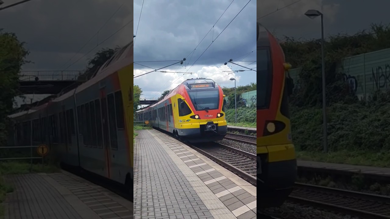 Toller durchfahrt Sound vom RE 99 / RE 98 in Butzbach - Ostheim