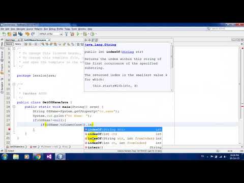Determine operating system using System class in Java Netbeans