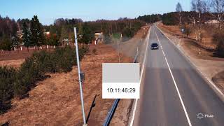 Average speed enforcement system in Lithuania