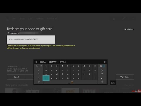 How to Redeem Region-Locked Xbox One Digital Game Codes