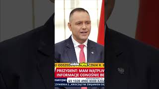 Podanie ręki Tuskowi w kościele? Prezydent Duda stawia sprawę jasno
