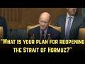 Senator Coons to Defense Secretary Hegseth: "What is your plan for reopening the Strait of Hormuz?"