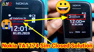 Nokia TA1174 Sim Closed Problem Nokia Mobile Sim No Active Nokia Sim Not Show Sim Closed Problem