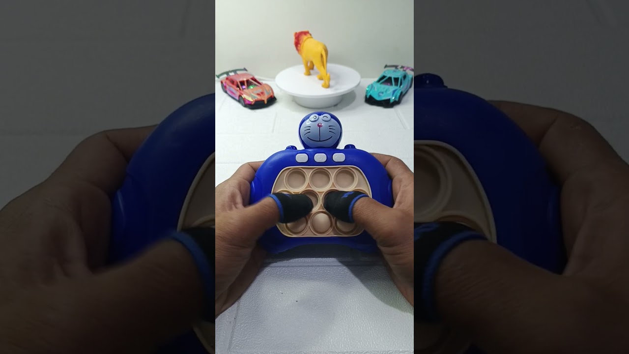 Playing push game Doraemon pop it elektrik,pop it satisfying 