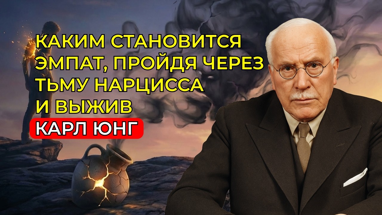 КАКИМ СТАНОВИТСЯ ЭМПАТ, ПРОЙДЯ ЧЕРЕЗ ТЬМУ НАРЦИССА И ВЫЖИВ || КАРЛ ЮНГ