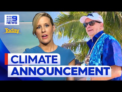 Pm set to make climate announcement | 9 news australia