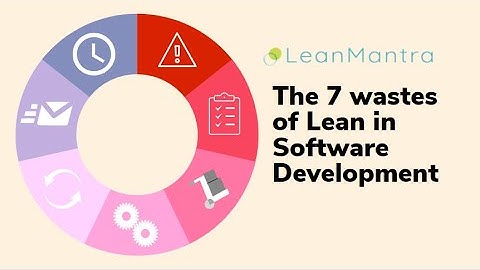 The 7 wastes of Lean in Software Development