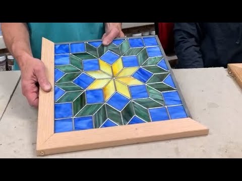 How To: Frame Stained Glass Panels using Zinc Came – Stained Glass Express