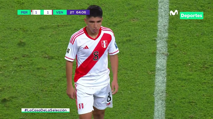 PERÚ vs VENEZUELA: Las MEJORES JUGADAS de PIERO QUISPE por la fecha 6 de las CLASIFICATORIAS 2026