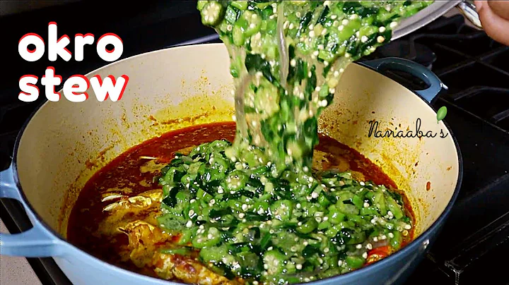 Okro Stew with Tilapia and crab  Quick , Easy and Tasty Okro Stew