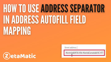How to use Address Separator in Address Autofill Field Mapping #AddressAutofillforWooCommerce