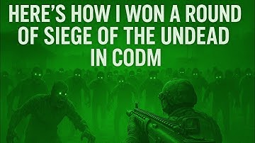 I won a round of Siege of the Undead in CODM with night vision googles. Here’s how.